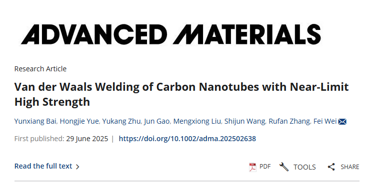 Đột phá của ống nano carbon: tiếp cận giới hạn