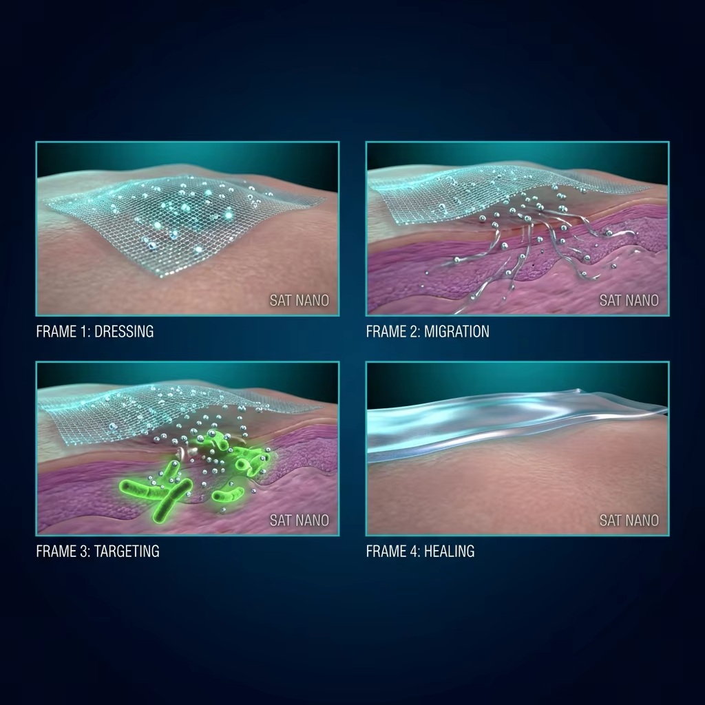 Kịch bản về hạt nano bạc cho ứng dụng y tế
