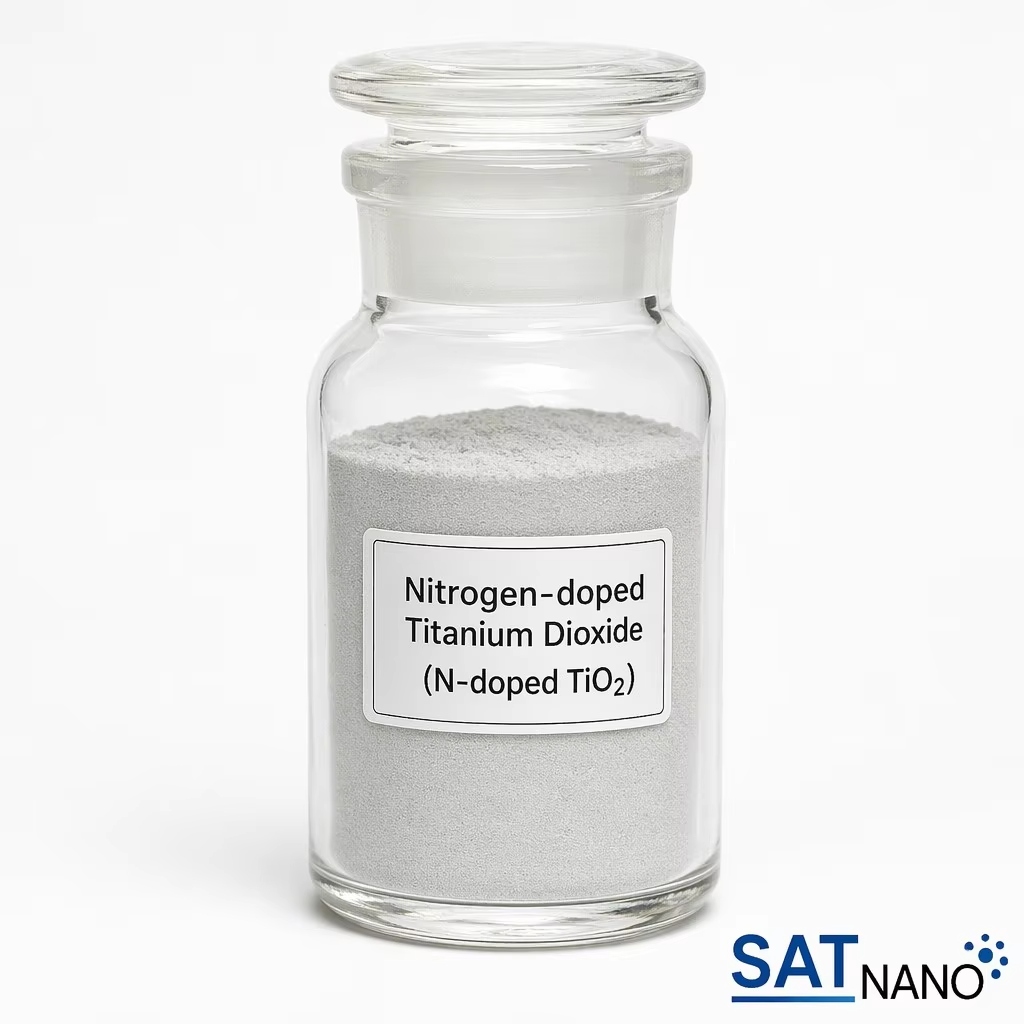 Tại sao bột Titanium Dioxide pha tạp Nitơ có màu khác nhau